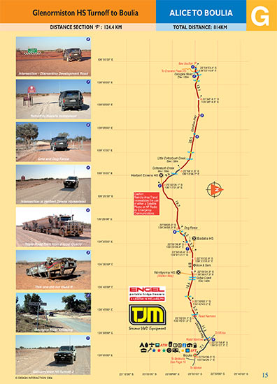 sample page of Alice Springs To Boulia