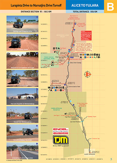 sample page of Alice Springs To Yulara