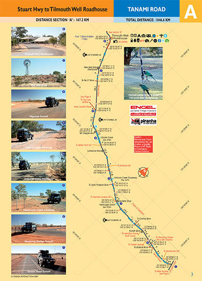 sample page of Tanami Road
